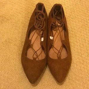 Lace Up Flats